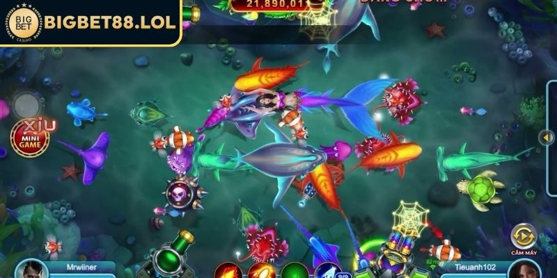 Bắn Cá FA Chai BigBet88 - Nhà Cung Cấp Game Săn Thưởng 2 Vũ khí nâng cấp linh hoạt